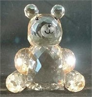 Simon Designs crystal Teddy Bear 4"h