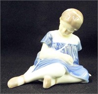B & G Figurine Of Girl