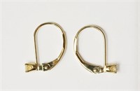 14L- 14k gold diamond (0.18ct) earrings -$525