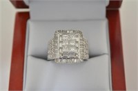 14K Gold 3ct Diamond Estate Ring