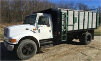 1997 International 4700 18' Dump Truck