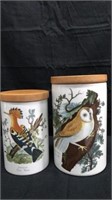 Portmeiron "Birds Of Britain" Canisters - 3C
