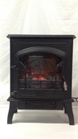 Sylvania Electric Cast-Iron Replica Fireplace - 4A