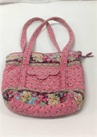 "Pink Pansy" Vera Bradley Shoulder Bag - 3A