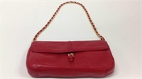 Preston & York Red Leather Shoulder Bag - 3A