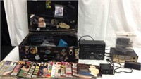 Vintage Suitcase a Full Of Tattoo Equipment - 4B
