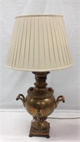 Incredible Brass Samovar Table Lamp - 3E