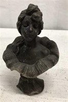 Small Bronze Finished Female Bust - 3A