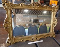 Large Framed Vintage Mirror