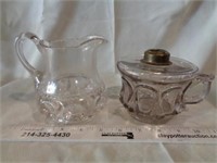 2 Antique Rare Glass Pieces