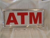 Metal Framed ATM Sign