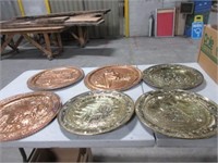 Brass and Copper Wall Decorative Items