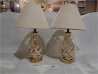 Pair of Small Vintage Lamps