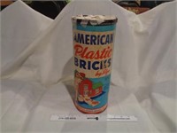 Vintage "Plastic Bricks" in Case