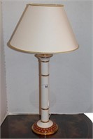 Ceramic Table Lamp in White