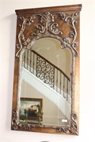 Framed Mirror with Stretch Top