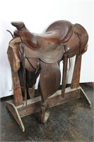 Beautiful Antique Idaho Hamley Saddle "Handmade"