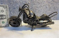 Fantastic 12" Metal Art Motorcycle handmade Decor