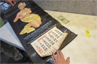 1963 Pueblo Advertising Pin-Up Calendar