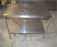 STAINLESS STEEL TABLE 20" x 36"