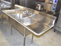 BRAND NEW 2 COMPARTMENT SINK