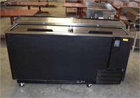 BRAND NEW 2 DOOR 65" SLIDE TOP BOTTLE COOLER