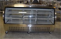 BRAND NEW 82" CURVED GLASS REFRIGERATED