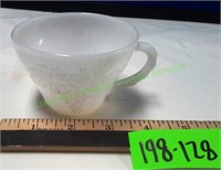 Vintage Milk Glass Teacup