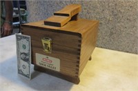 Wooden Box ShoeShine Kit Setup
