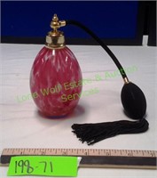 Vintage Glass Perfume Spray Bottle