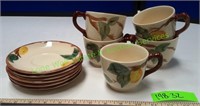 Vintage Porcelain Teacups & Saucers