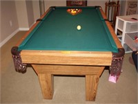 Olhausen Pool Table with Slate Top and