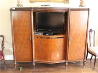 Armoire Console with Open Center