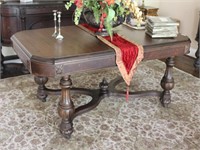 Antique Dining Room Table with One