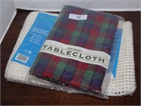 Plaid Table Cloth
