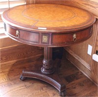 Round Center Table with Printed