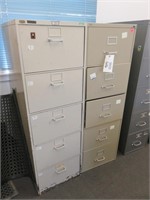 (2) Assorted Filing Cabinets