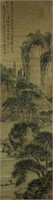 Gao Qipei 1660-1734 Watercolour on Paper Scroll