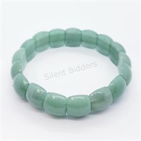 Large Flexible Jade Bracelet