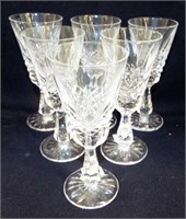Set Of 6 Waterford Crystal Liquor Glasses