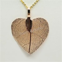 Natural Leaf Necklace
