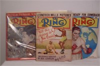3 Revues The Ring 1948-1950