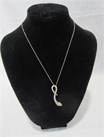 .925 Chain & Snake Pendant