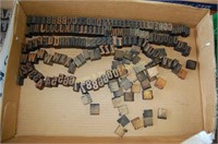 Letterpress Wood Block Letters (tray lot WL019)