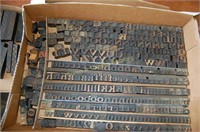 Letterpress Wood Block Letters (tray lot WL018)