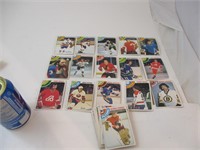 Lot de 40 cartes de hockey O-Pee-Chee 1978-79