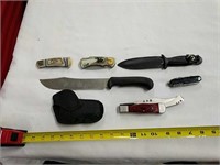 6pc Lot Of Knives As Shown