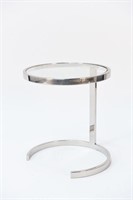 SMALL CHROME SIDE TABLE PACE STYLE