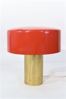 GUISEPPE OSTUNI ITALIAN ENAMEL SHADE TABLE LAMP