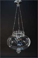 DANISH GLASS PENDANT CHANDELIER